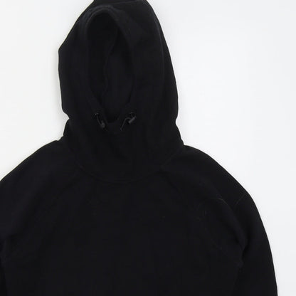 Kyodan Womens Black  Cotton Pullover Hoodie Size S  Pullover