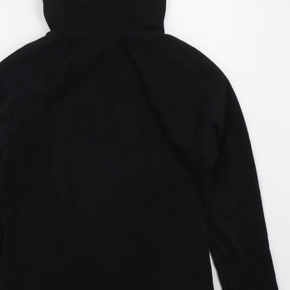Kyodan Womens Black  Cotton Pullover Hoodie Size S  Pullover