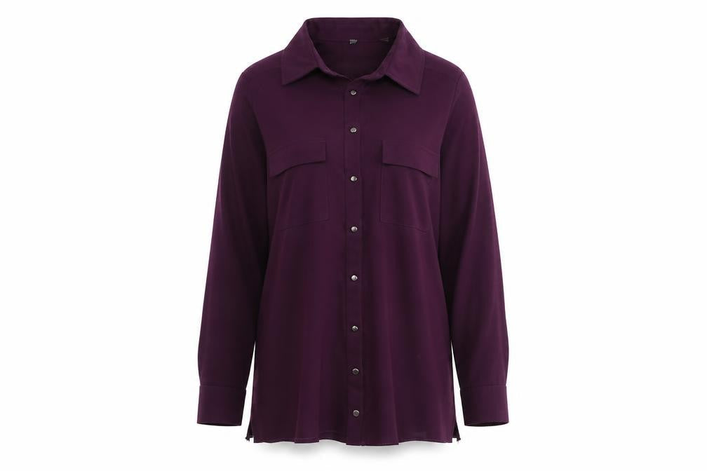 Womens UK Size S Preworn Purple Cardigan Jumper
