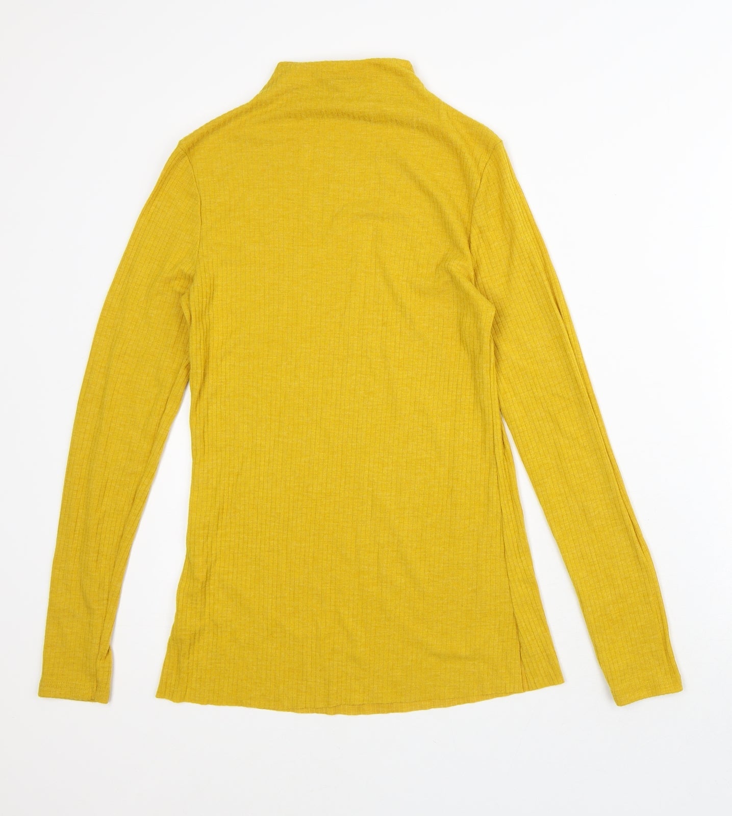 River Island Womens Yellow  Polyester Pullover Sweatshirt Size 10