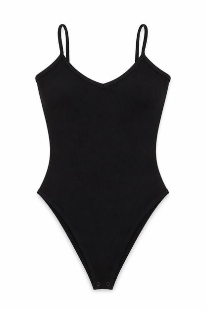 Womens UK Size S Primark Black Bodysuit One-Piece