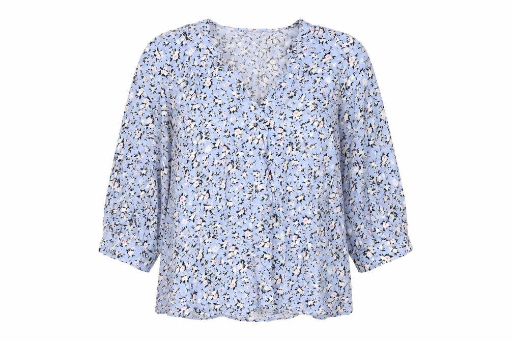Womens UK Size 10 Papaya Multicoloured Kimono Blouse