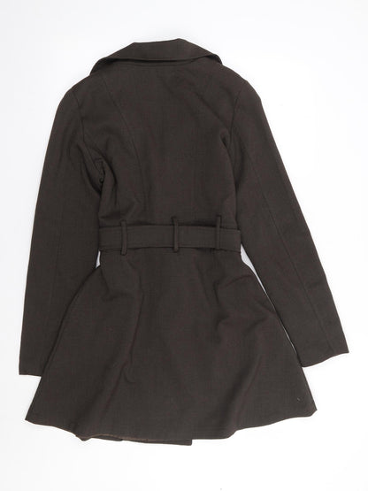 VOV Womens Brown   Jacket Coat Size M  Button