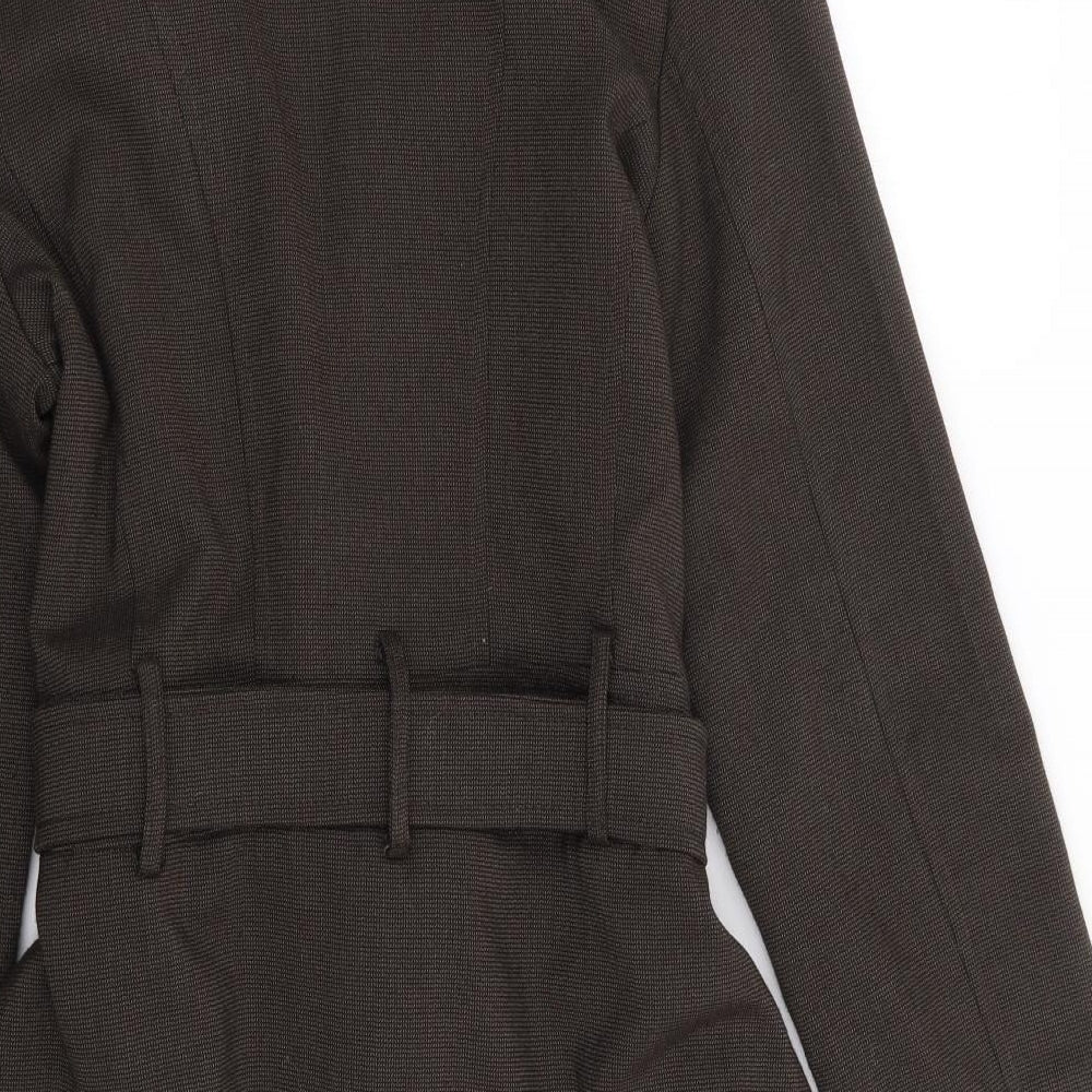 VOV Womens Brown   Jacket Coat Size M  Button