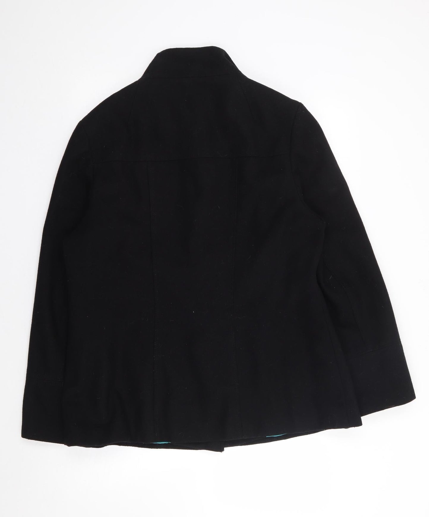 Evand  Womens Black   Jacket Coat Size 16  Button