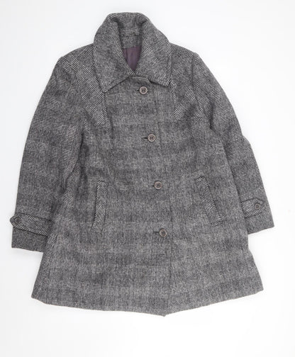 La Petite Womens Grey   Jacket Blazer Size S  Button