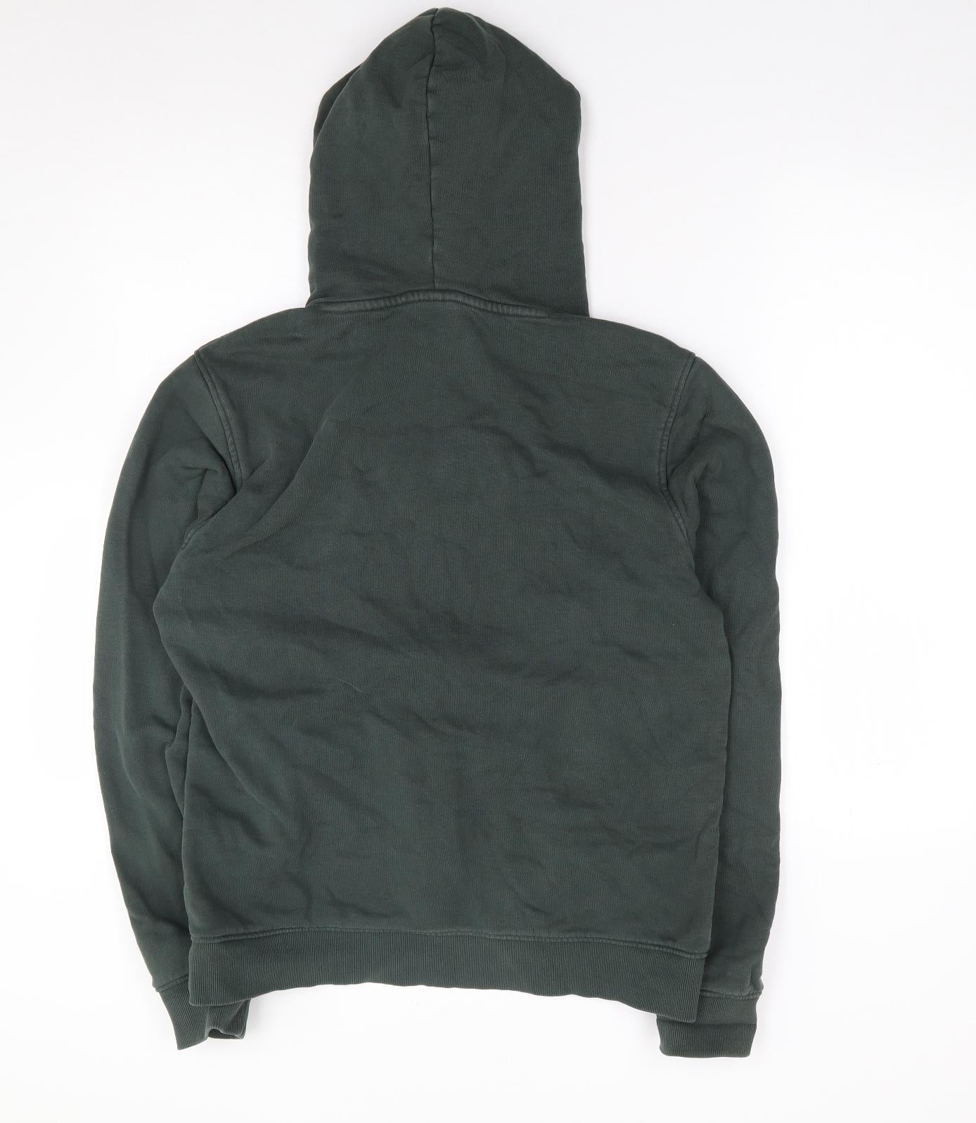 Anti Blue  Womens Green  100% Cotton Pullover Hoodie Size M  Pullover