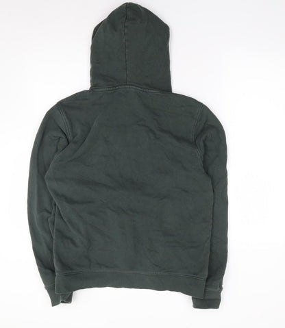 Anti Blue  Womens Green  100% Cotton Pullover Hoodie Size M  Pullover