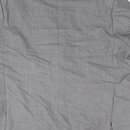 Jar Bone Mens Grey  Wool Jacket Suit Jacket Size 42