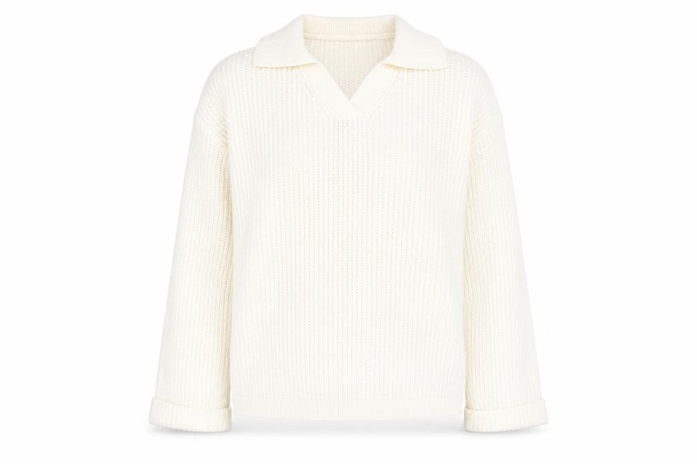 Womens UK Size 8 SheIn Ivory Pullover Jumper
