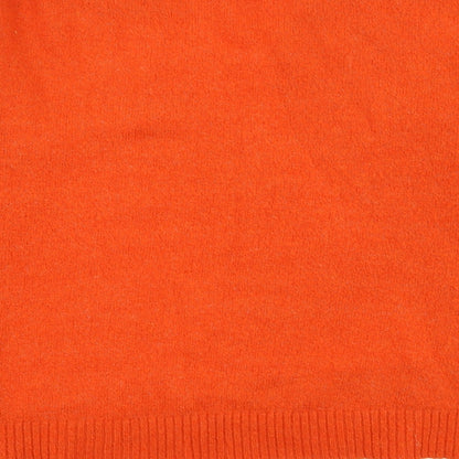 Womens UK Size S H&M Orange Pullover Jumper
