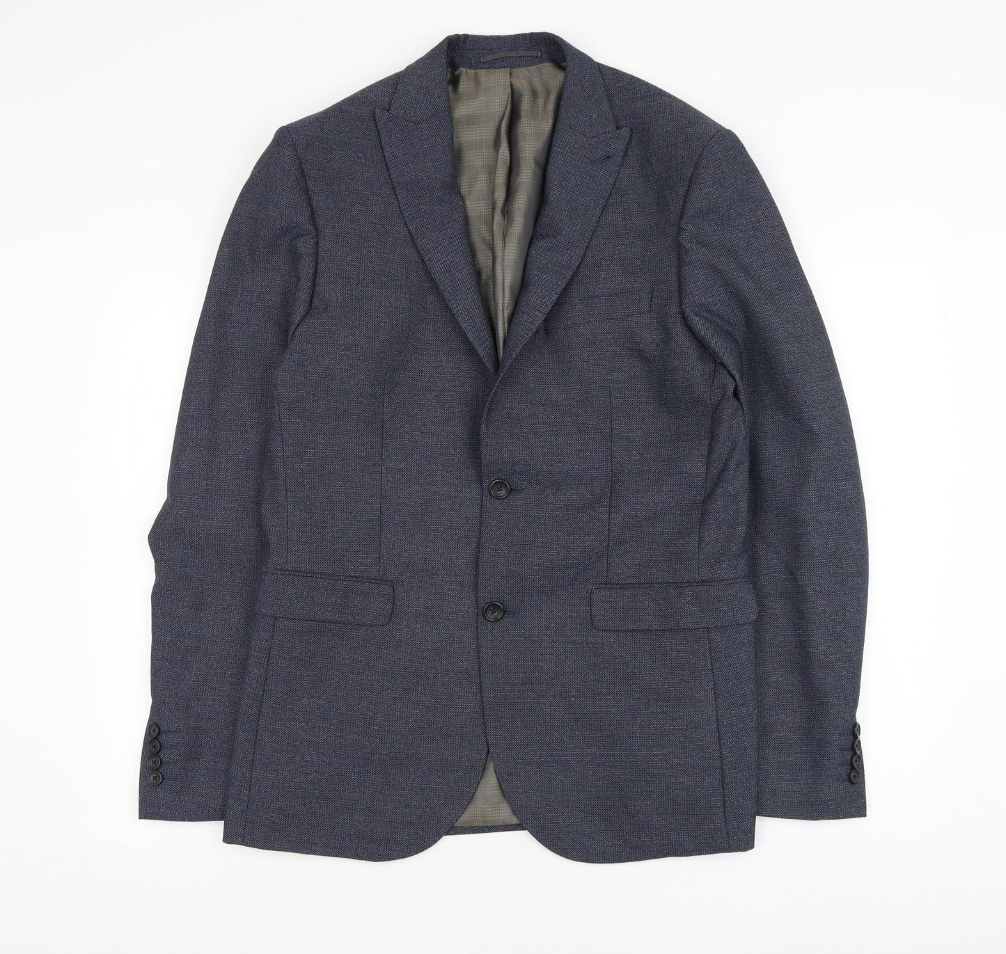 Mens UK Size 40 NEXT Regular Blue Suit Jacket
