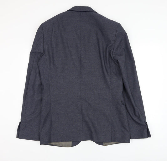 Mens UK Size 40 NEXT Regular Blue Suit Jacket