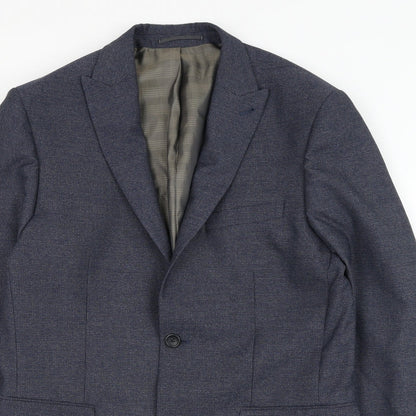 Mens UK Size 40 NEXT Regular Blue Suit Jacket