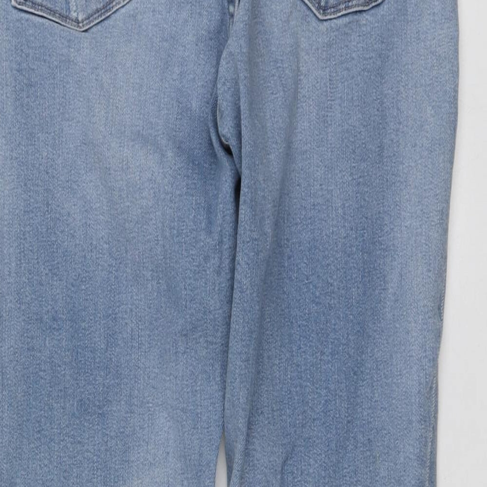 Lucky Brand Womens Blue  Cotton Capri Jeans Size 10 L26 in Regular