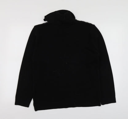 Womens UK Size M Lizzi Black Pullover Jumper