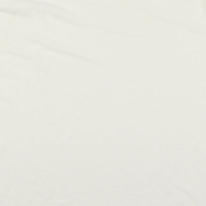 Love Knitwear Womens Ivory Round Neck  Acrylic Pullover Jumper Size 22