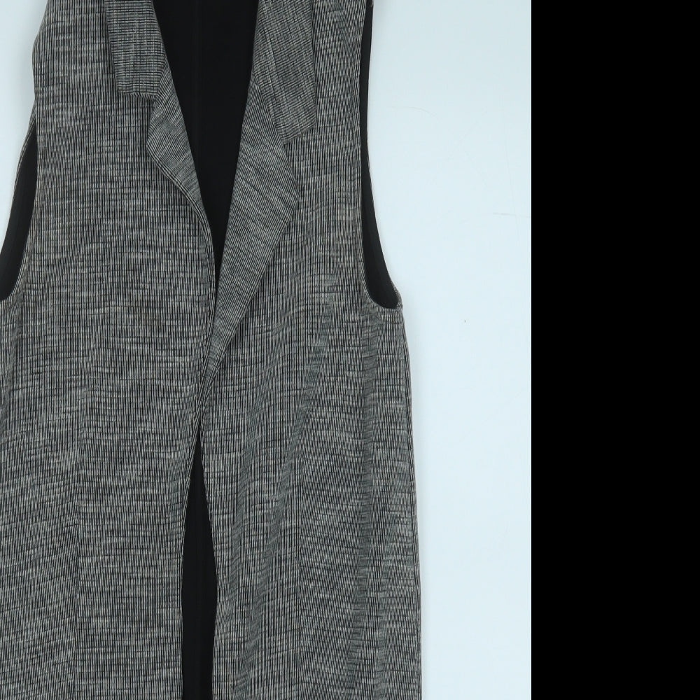 Womens UK Size 8 Miss Selfridge Grey Cardigan Jumper