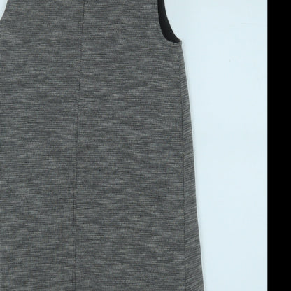 Womens UK Size 8 Miss Selfridge Grey Cardigan Jumper