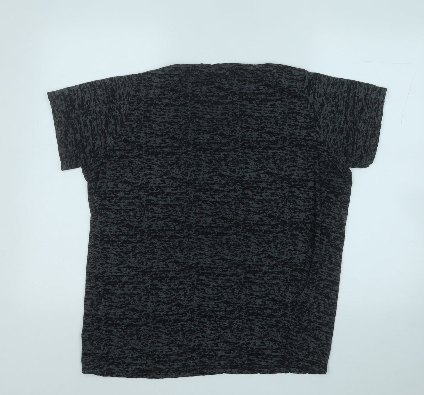 Womens UK Size 18 Capsule Grey Basic T-Shirt