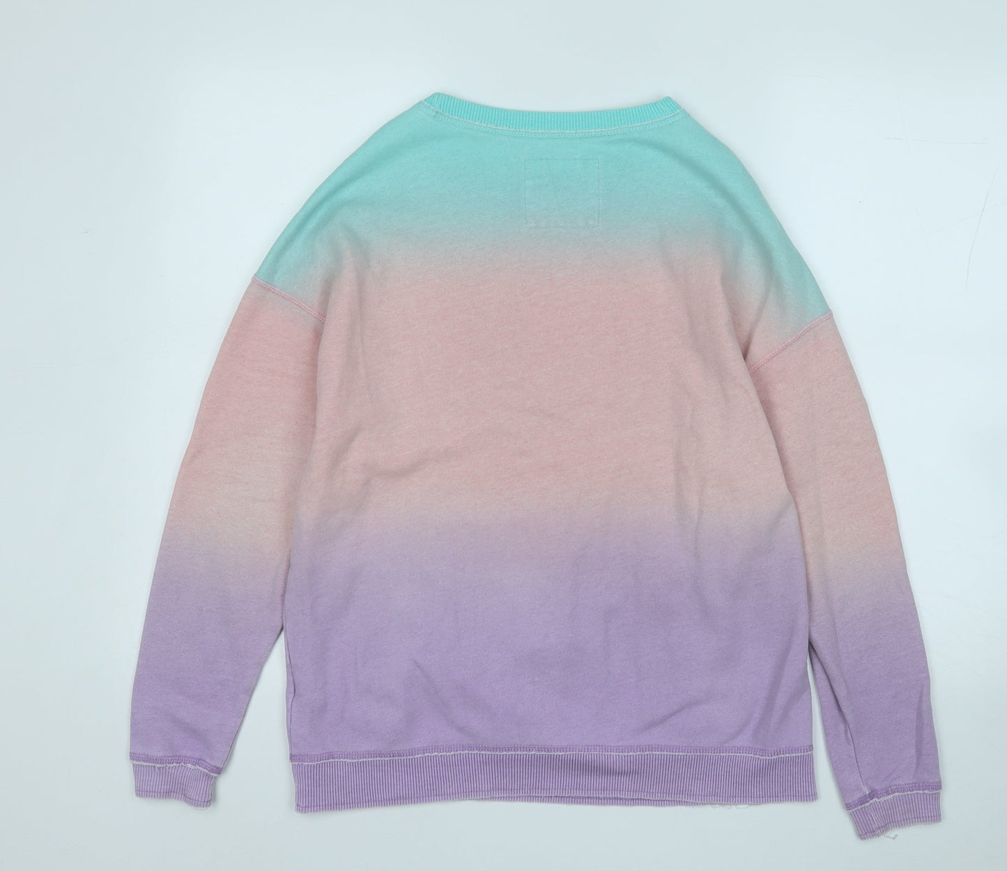 Hollister Womens Multicoloured  Cotton Pullover Sweatshirt Size XS