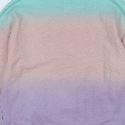 Hollister Womens Multicoloured  Cotton Pullover Sweatshirt Size XS