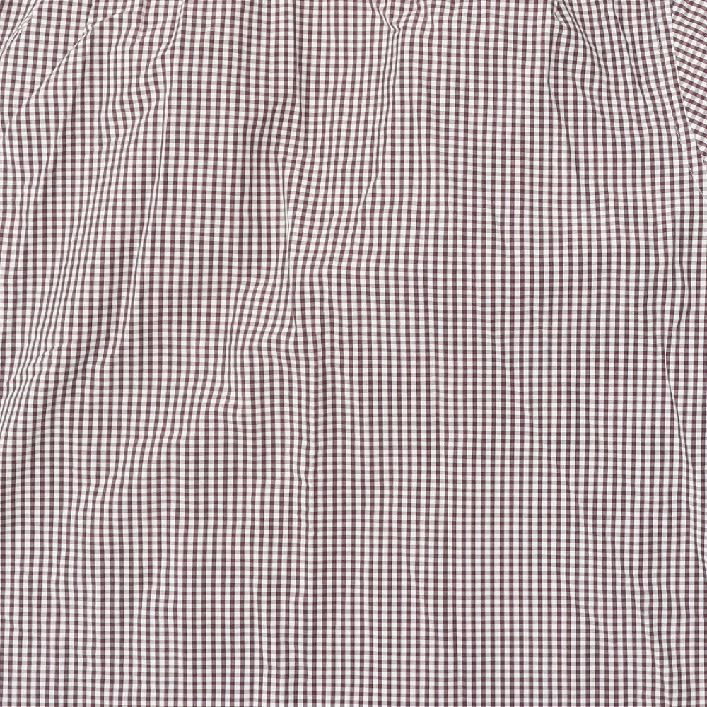 Mens UK Size 2XL Hammond & Co Multicoloured  Button-Up Short Sleeve Casual Shirt