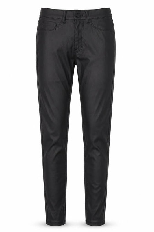 Womens UK Size 8 Denim & Co. Slim Fit  Black Trousers