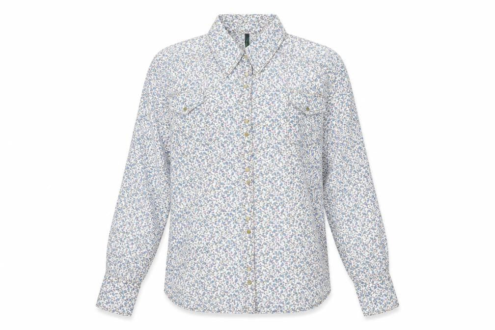 Womens UK Size S United Colors of Benetton Multicoloured Basic Button-Up