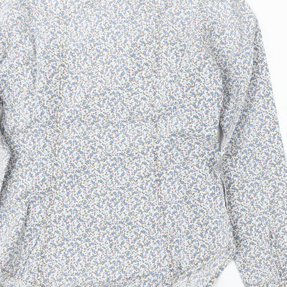 Womens UK Size S United Colors of Benetton Multicoloured Basic Button-Up
