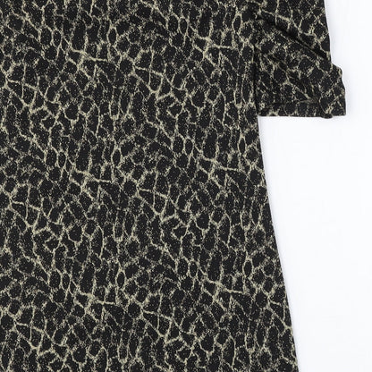 Womens UK Size 8 Dorothy Perkins Gold Pullover Jumper