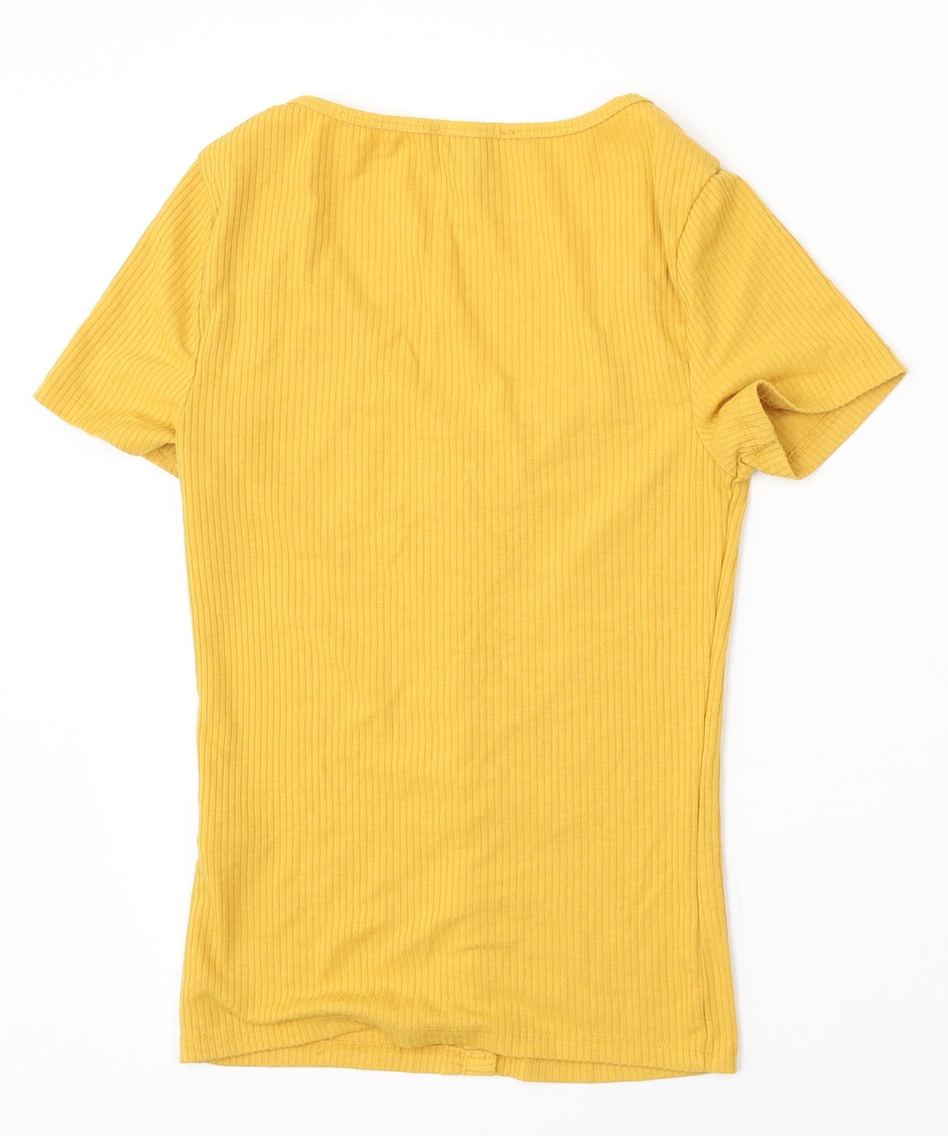 Womens UK Size 8 New Look Yellow Pullover Jumper