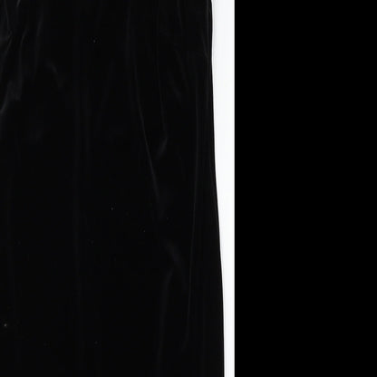 essence Womens Black  Polyester Sheath  Size 12  Round Neck