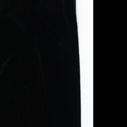essence Womens Black  Polyester Sheath  Size 12  Round Neck