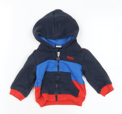 Lonsdale Boys Multicoloured  Polyester Full Zip Jumper Size 6-9 Months  Zip - 6-12 months