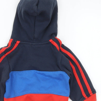 Lonsdale Boys Multicoloured  Polyester Full Zip Jumper Size 6-9 Months  Zip - 6-12 months