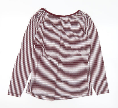 Womens UK Size 12 Dunnes Stores Purple Basic T-Shirt