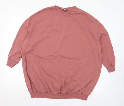 Womens UK Size 10 ASOS Pink Pullover Sweatshirt