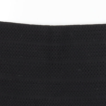 Ricki Womens Black  Polyester A-Line Skirt Size S