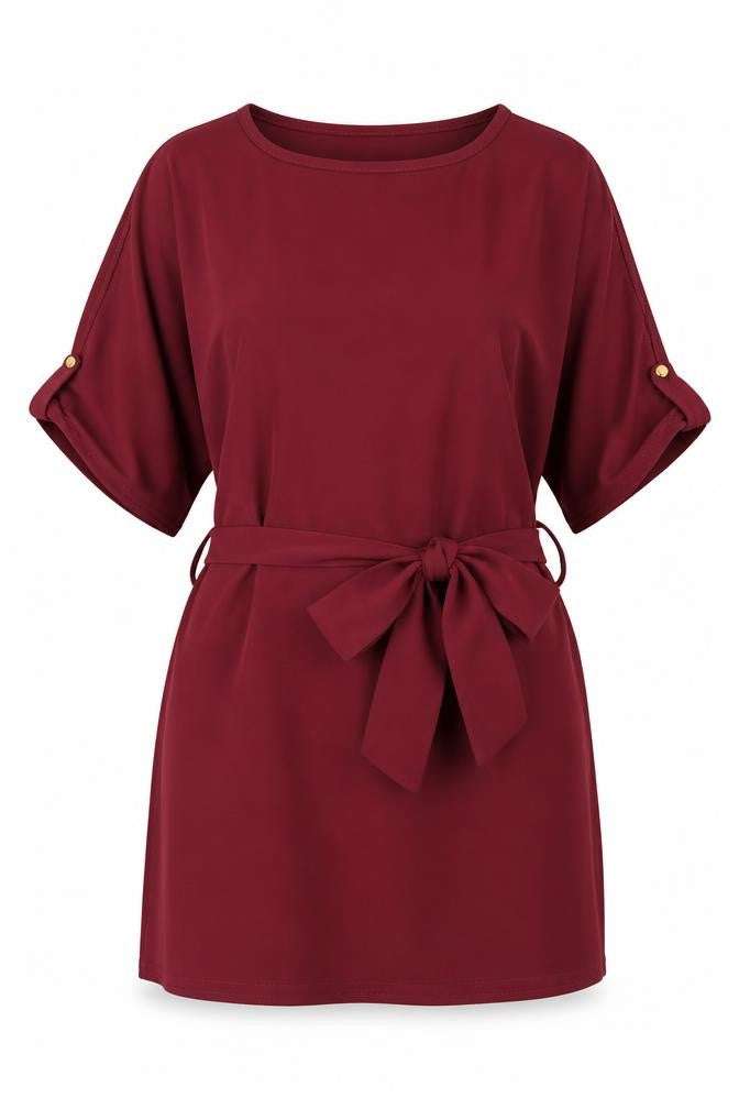 Womens UK Size 4 Primark Purple Tunic Blouse