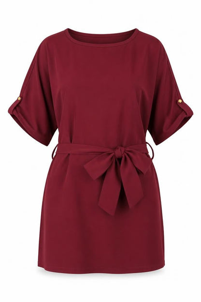 Womens UK Size 4 Primark Purple Tunic Blouse