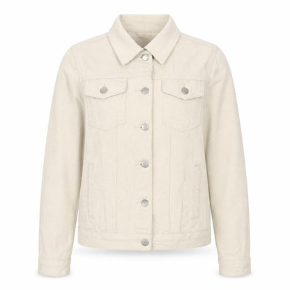 I SAW IT FIRST Womens Beige   Jacket  Size 6  Button