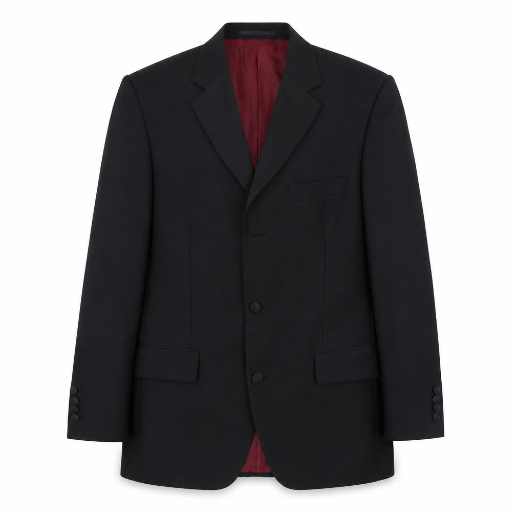 Mens UK Size 38 Scott & Taylor Regular Black Suit Jacket