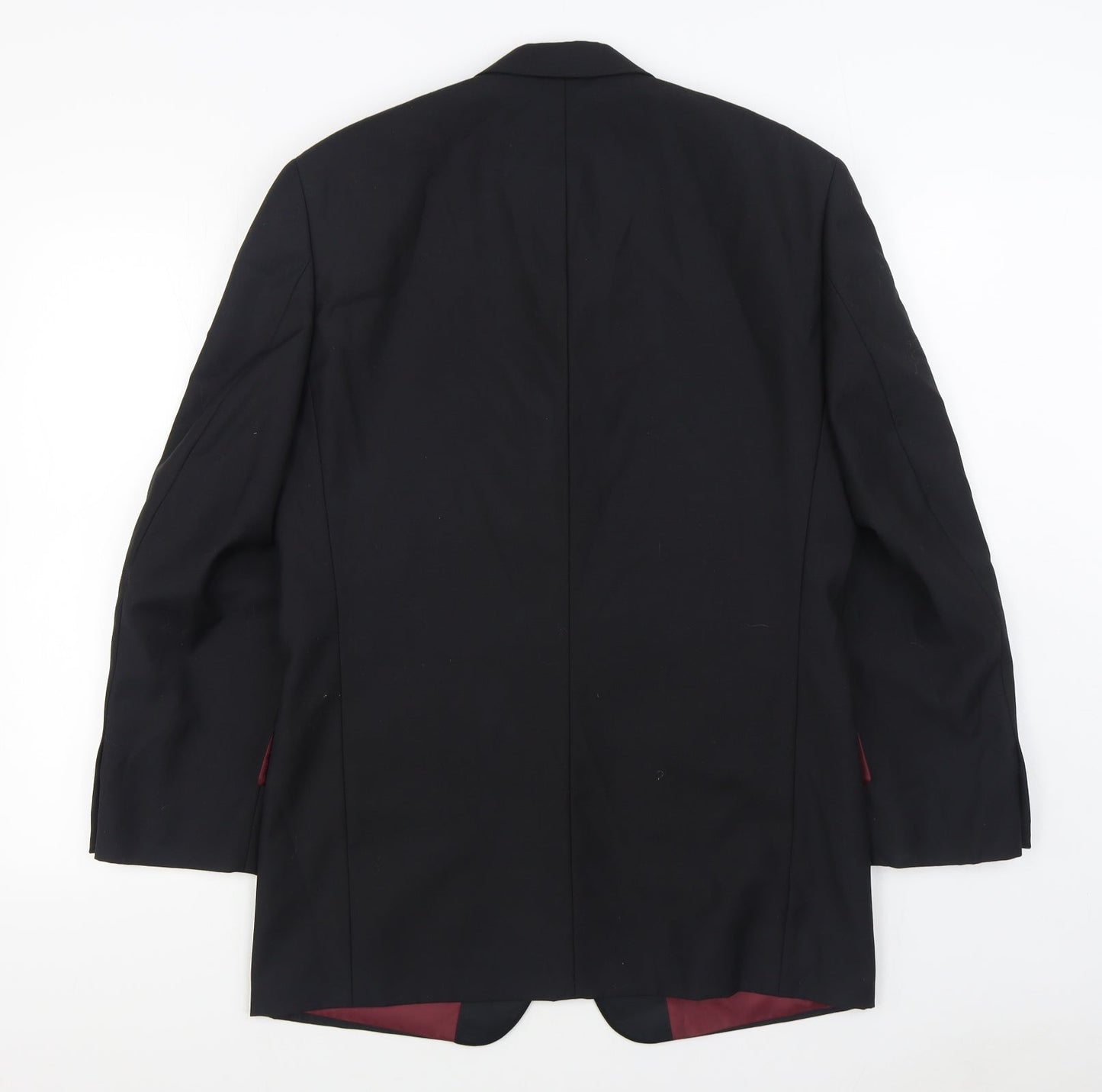 Mens UK Size 38 Scott & Taylor Regular Black Suit Jacket