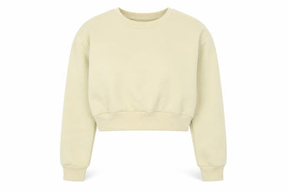 SheIn Womens Beige  Polyester Pullover Sweatshirt Size XS  Pullover