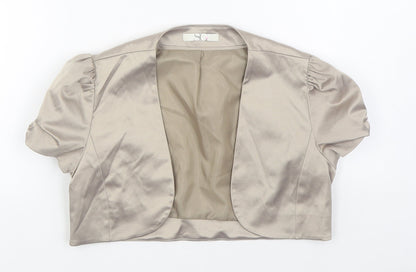 Womens UK Size 10 BHS Beige Jacket