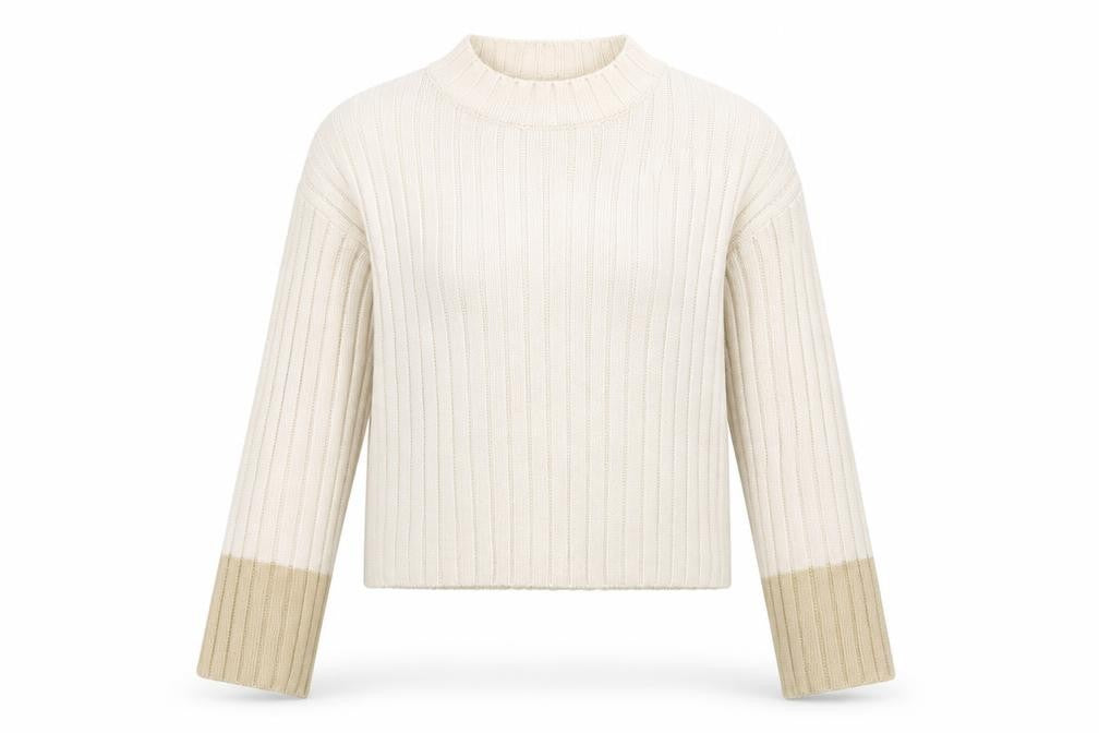 Womens UK Size 2XS Primark Beige Pullover Jumper