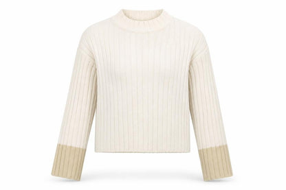 Womens UK Size 2XS Primark Beige Pullover Jumper
