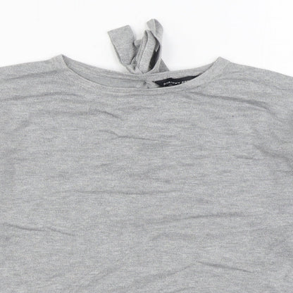 Womens UK Size 10 Dorothy Perkins Grey Pullover Jumper