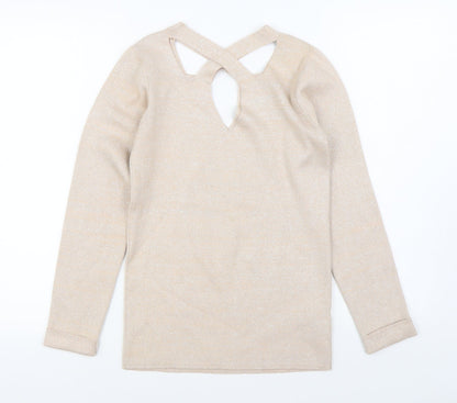 Womens UK Size 14 Dorothy Perkins Pink Pullover Jumper